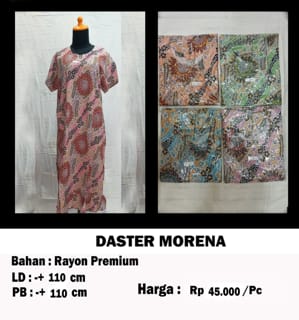 Distributor Baju Daster Kota Padang